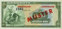 Gallery image for German Federal Republic p6s2: 20 Deutsche Mark